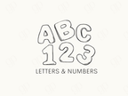 Abc & 123 Label