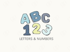 Abc & 123 Label