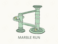 Marble Run Labels - sticker label