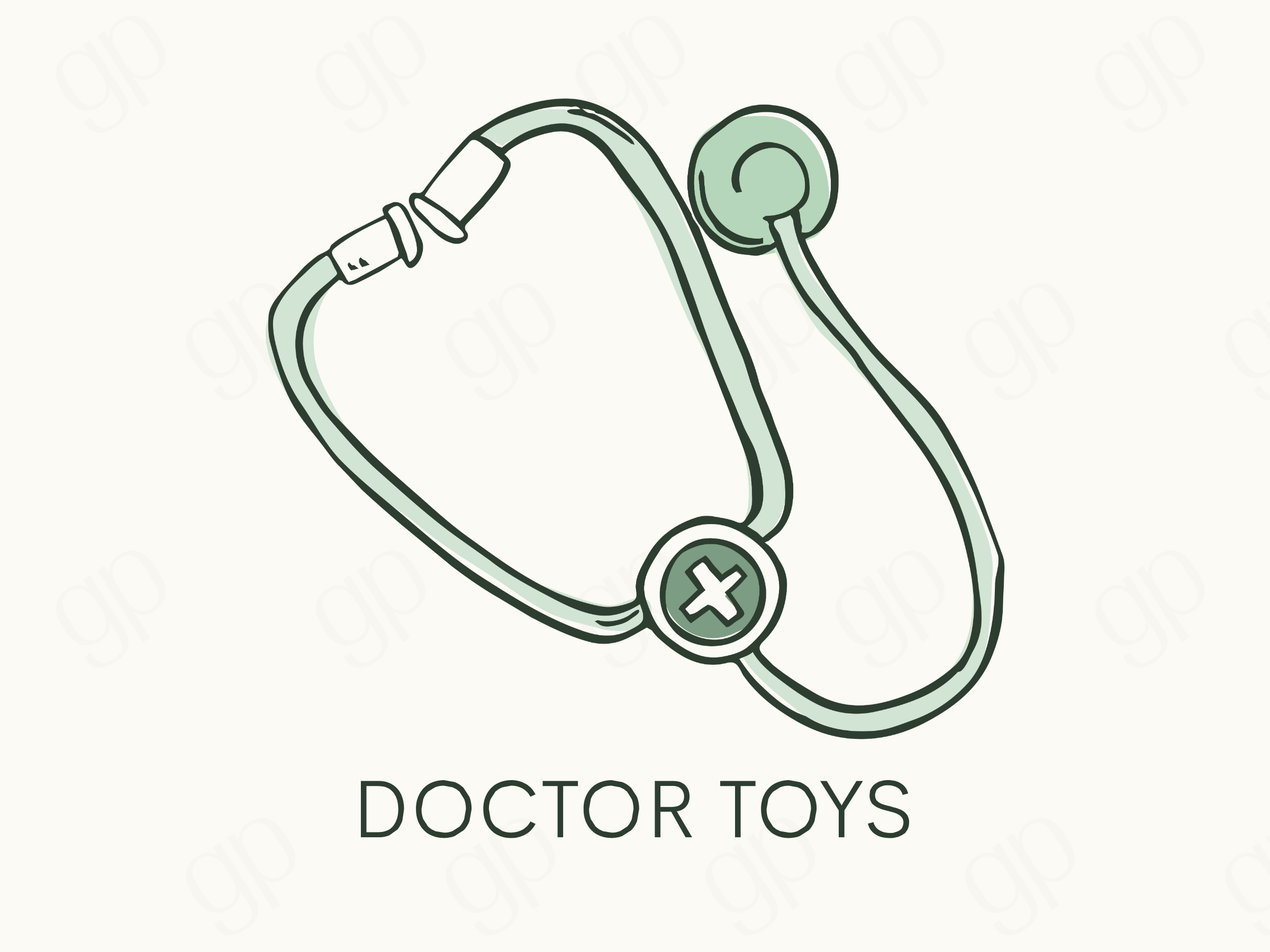 Doctor Toys Labels - sticker label