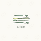 Brushes Label