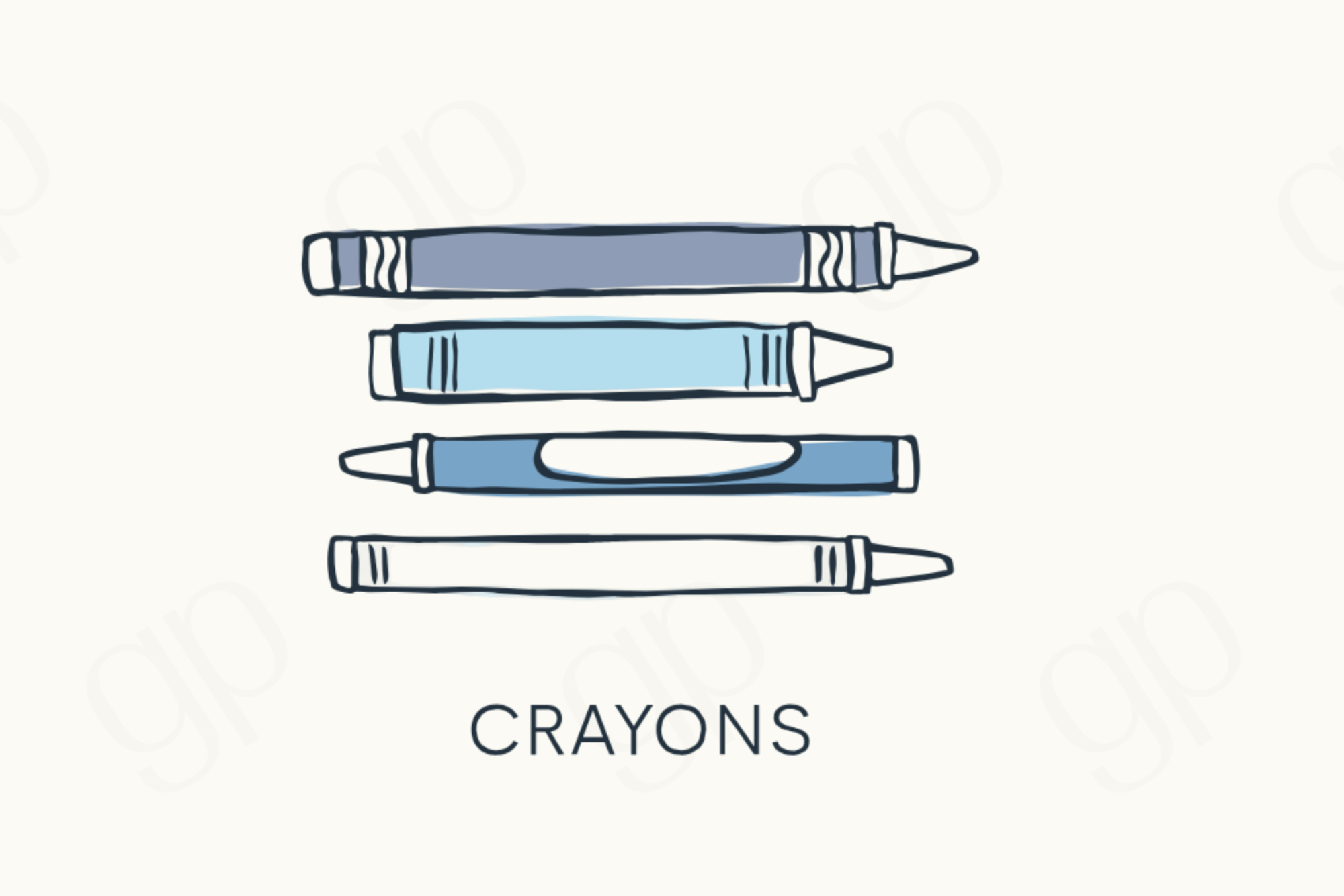 Crayons (B)