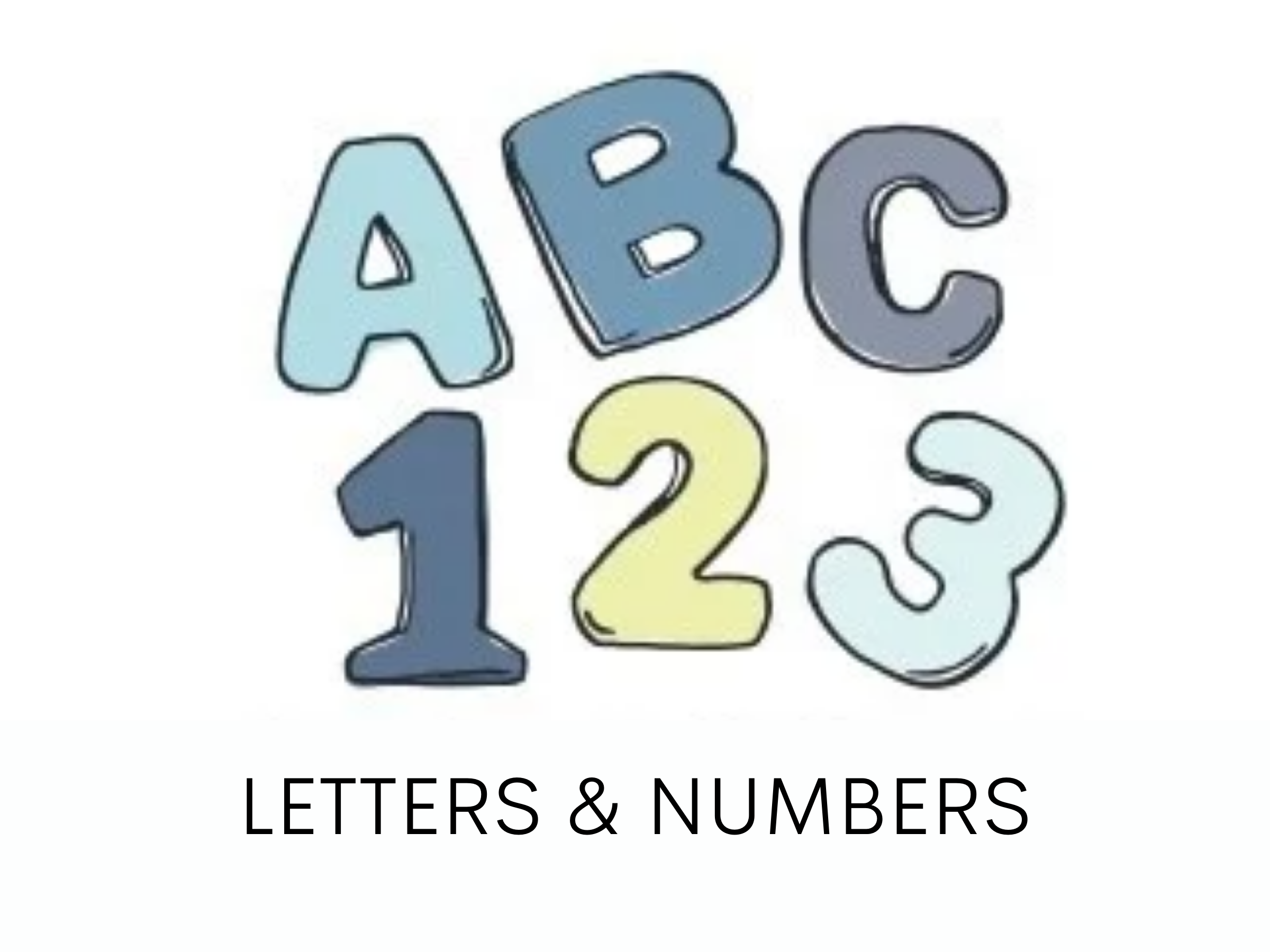 Letters & Numbers
